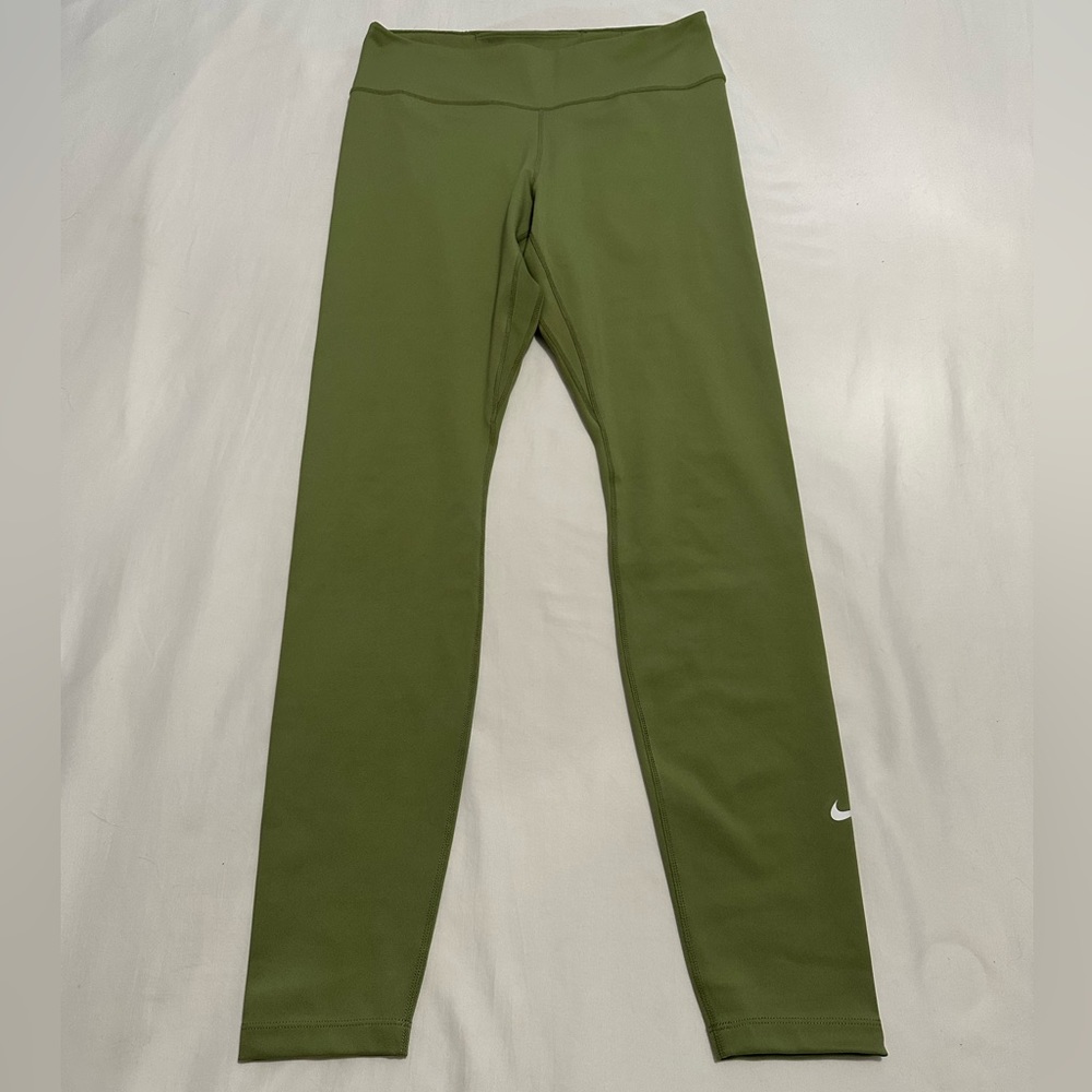 Olive green Nike DRI-FIT leggings